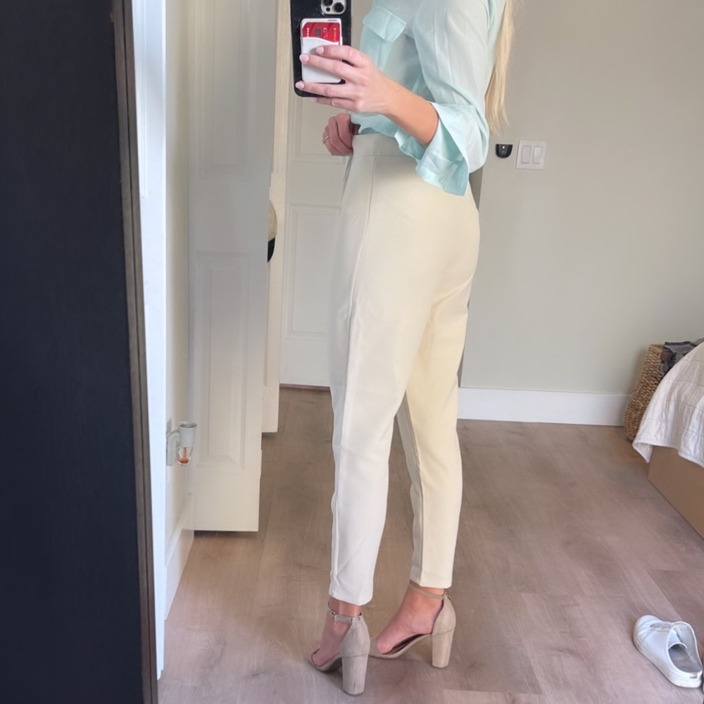 Beige/cream dress pants - Picture 4 of 4